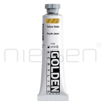 Akryl Golden HEAVY BODY - Yellow Oxide, 59ml