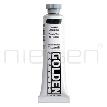 Akryl Golden HEAVY BODY - Hooker&#39;s Green Hue, 59ml