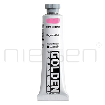 Akryl Golden HEAVY BODY - Light Magenta, 59ml
