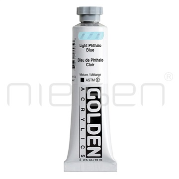 Akryl Golden HEAVY BODY - Light Phthalo Blue, 59ml