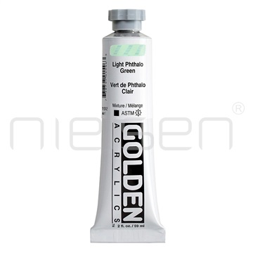 Akryl Golden HEAVY BODY - Light Phthalo Green,59ml