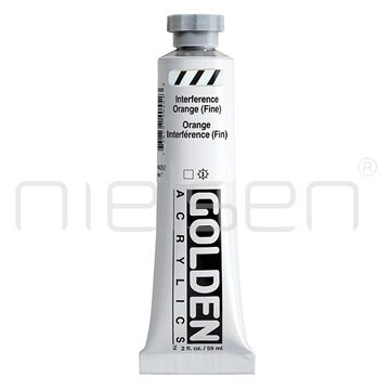 Akryl Golden HEAVY BODY - Intenference Orange,59ml