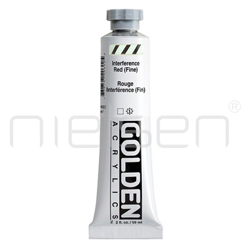 Akryl Golden HEAVY BODY - Intenference Red, 59ml