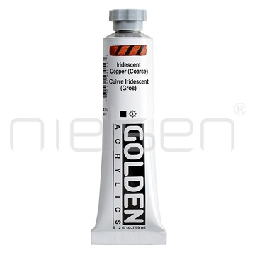 Akryl Golden HEAVY BODY - Intenfer. Copper Coarse