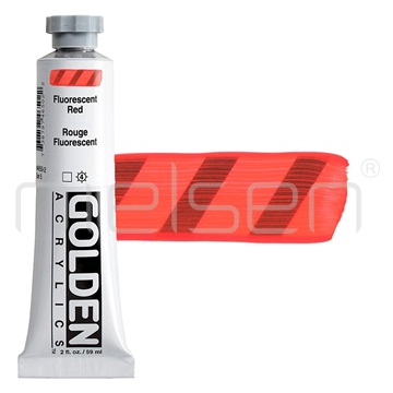 Golden HEAVY BODY - Fluorescent Red, 59ml