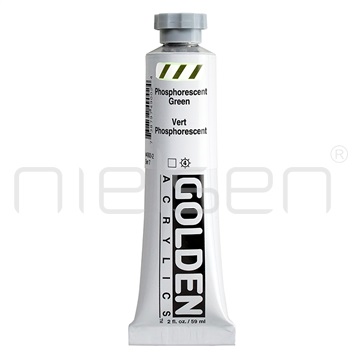 Akryl Golden HEAVY BODY - Fluorescent Green, 59ml