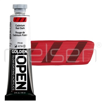Golden OPEN - Cadmium Red Dark, 59ml