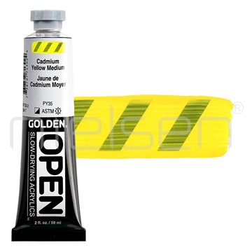 Golden OPEN - Cadmium Yellow Medium, 59ml