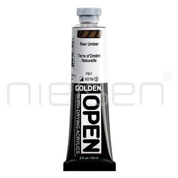Akryl Golden OPEN - Raw Umber, 59ml