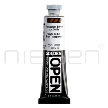 Akryl Golden OPEN - Transp. Brown Iron Oxide, 59ml