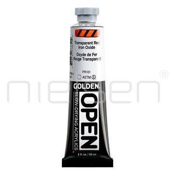 Akryl Golden OPEN - Transp. Red Iron Oxide, 59ml