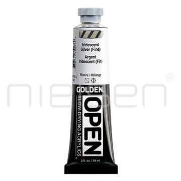 Akryl Golden OPEN - Iridescent Silver, 59ml