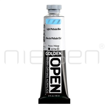 Akryl Golden OPEN - Light Phthalo Blue, 59ml