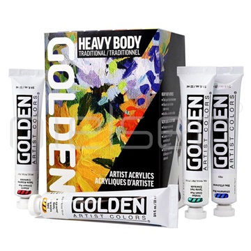 set Golden - HEAVY BODY Traditional, 9ks