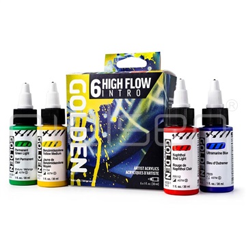 set Golden - HIGH FLOW Intro 6x30ml
