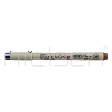 marker Sakura PIGMA Micron 01 - hnědá
