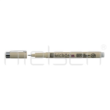 marker Sakura PIGMA Micron 05 - světle šedá