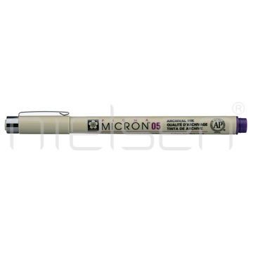 marker Sakura PIGMA Micron 05 - fialová