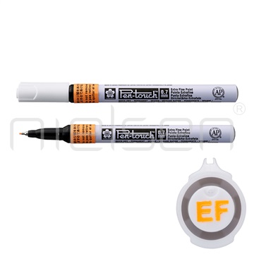 marker Sakura Pen Touch extra fine - Fluo oranžový