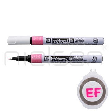 marker Sakura Pen Touch extra fine - Fluo růžový