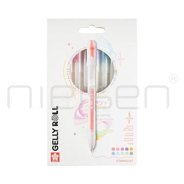 Sakura GELLY ROLL Retractable Stardust set 10ks