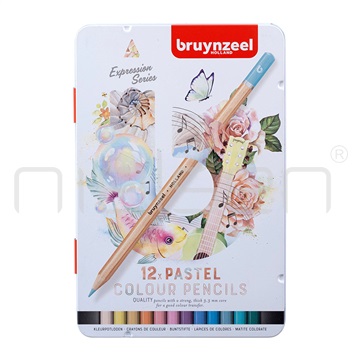 pastelky BRUYNZEEL Expression Colour 12ks PASTEL
