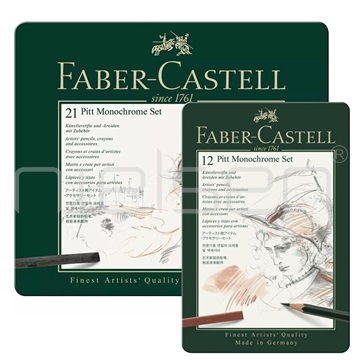 sady Faber-Castell Pitt Monochrome