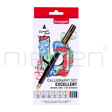 BRUYNZEEL Calligraphy Pen set 14 ks