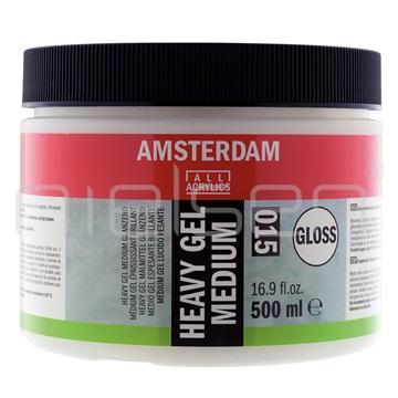 Amsterdam heavy gel medium lesk 500 ml