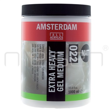 Amsterdam extra heavy gel medium mat 1000 ml