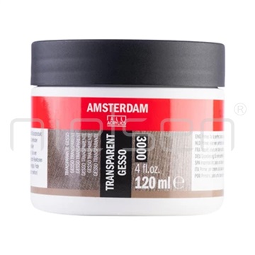 Amsterdam Gesso Transparent 120ml-průhled. šeps