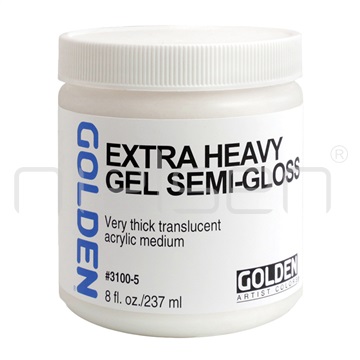 GOLDEN - Extra Heavy Gel - POLOMATNÝ,237 ml