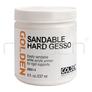 GOLDEN - Sandable Hard Gesso, 237 ml