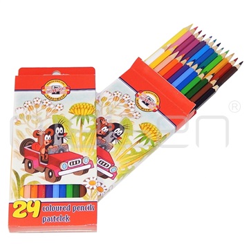 školní pastelka Koh-i-noor Krtek set 24 ks