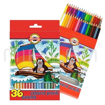 školní pastelka Koh-i-noor Krtek set 36 ks