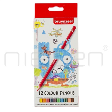 pastelky Bruynzeel pastelky set 12 ks