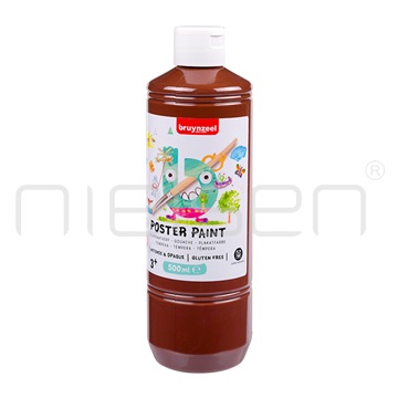 Bruynzeel Poster Paint 500ml - Brown