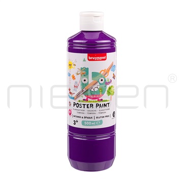 Bruynzeel Poster Paint 500ml - fialová