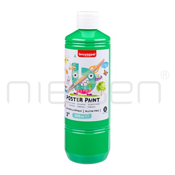 Bruynzeel Poster Paint 500ml - zelená