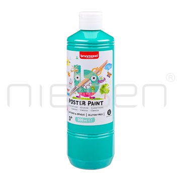 Bruynzeel Poster Paint 500ml - tyrkysová