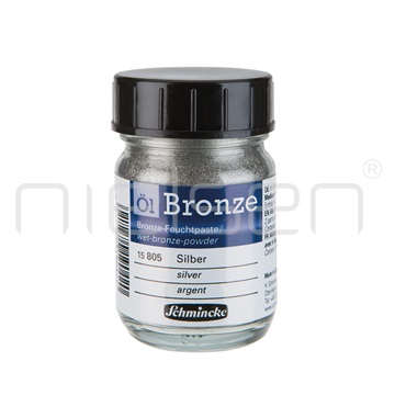 Schmincke Bronzer pro olej 50ml - silver