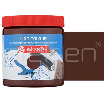 Art Creation Lino Colour 250 ml - hnědá