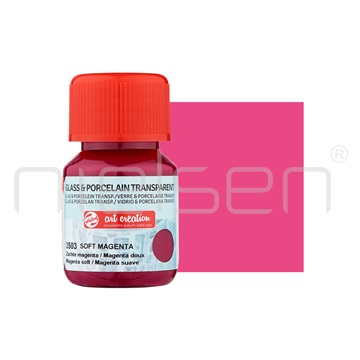 Artcreation Glass&Porcelain 30 ml - Soft Magenta