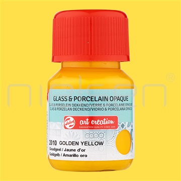 Artcreation Glass&Porcelain OPAQUE - golden yellow