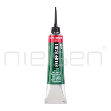 AMSTERDAM Reliefpaint 20 ml - Deep green