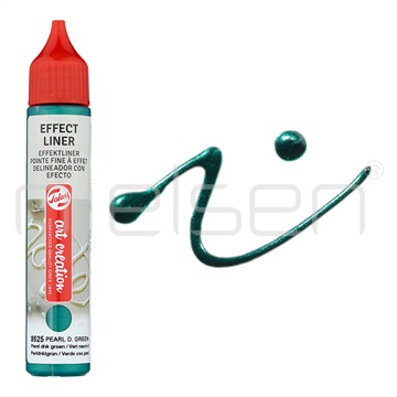 Artcreation EFFECT LINER 28 ml - pearl dk green