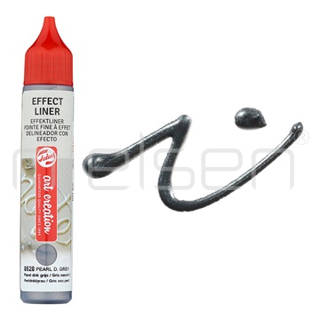 Artcreation EFFECT LINER 28 ml - pearl dk grey