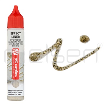 Artcreation EFFECT LINER 28 ml - glitter gold