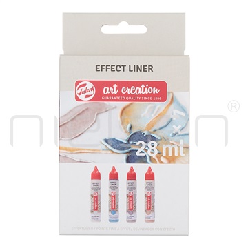 set Artcreation EFFECT LINER 4x28 ml PEARL