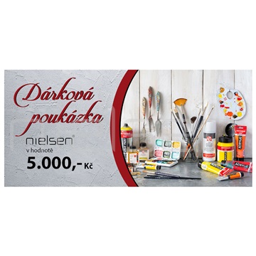 Dárkový poukaz v hodnotě 5000 Kč